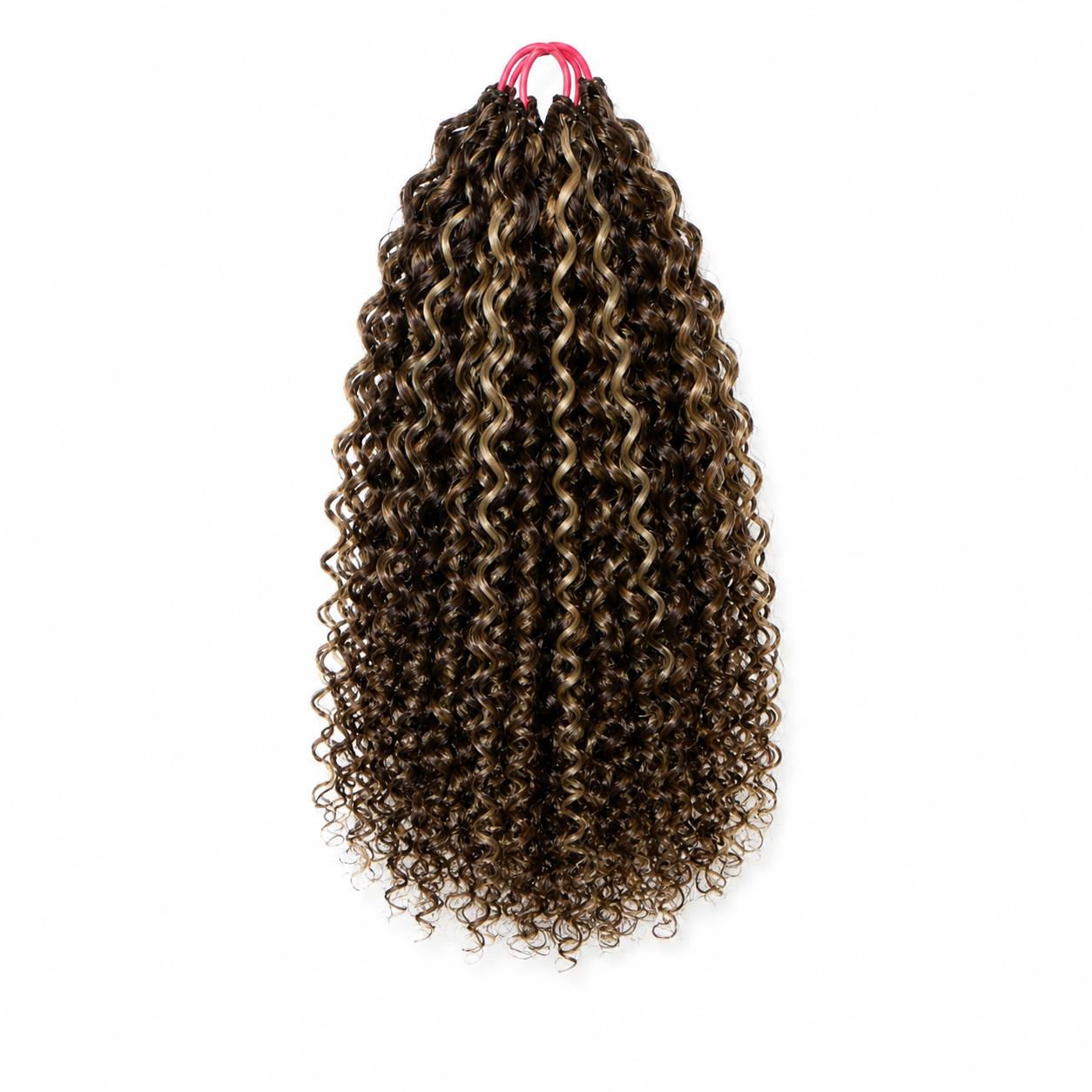 Colored crochet Human hair