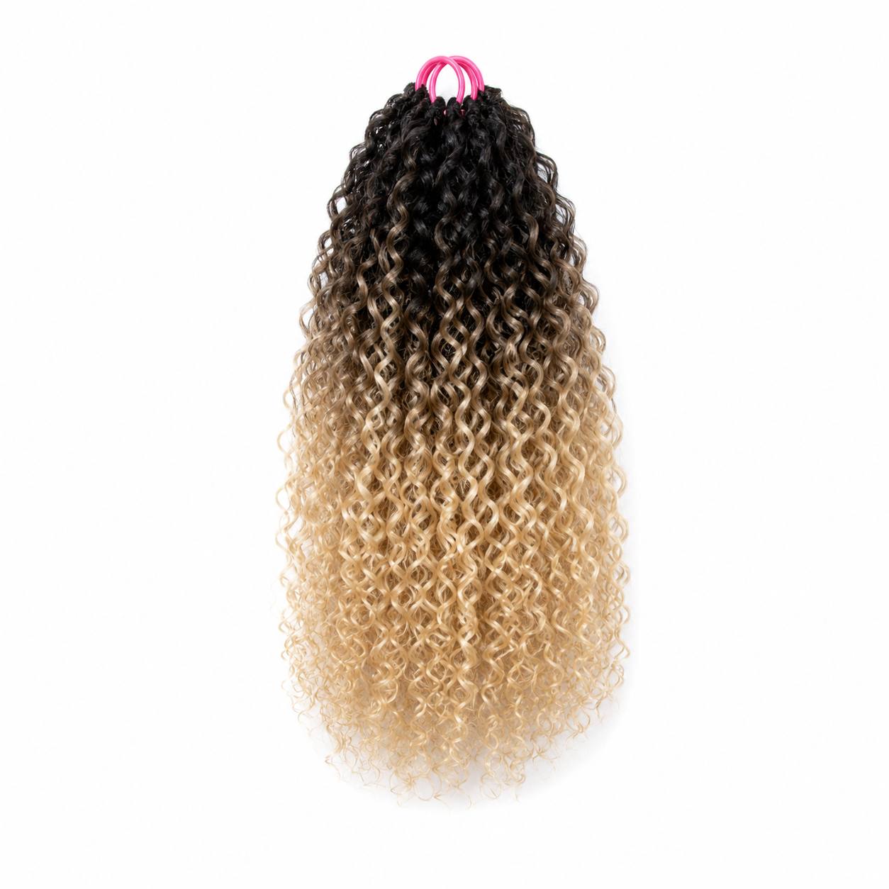 Colored crochet Human hair