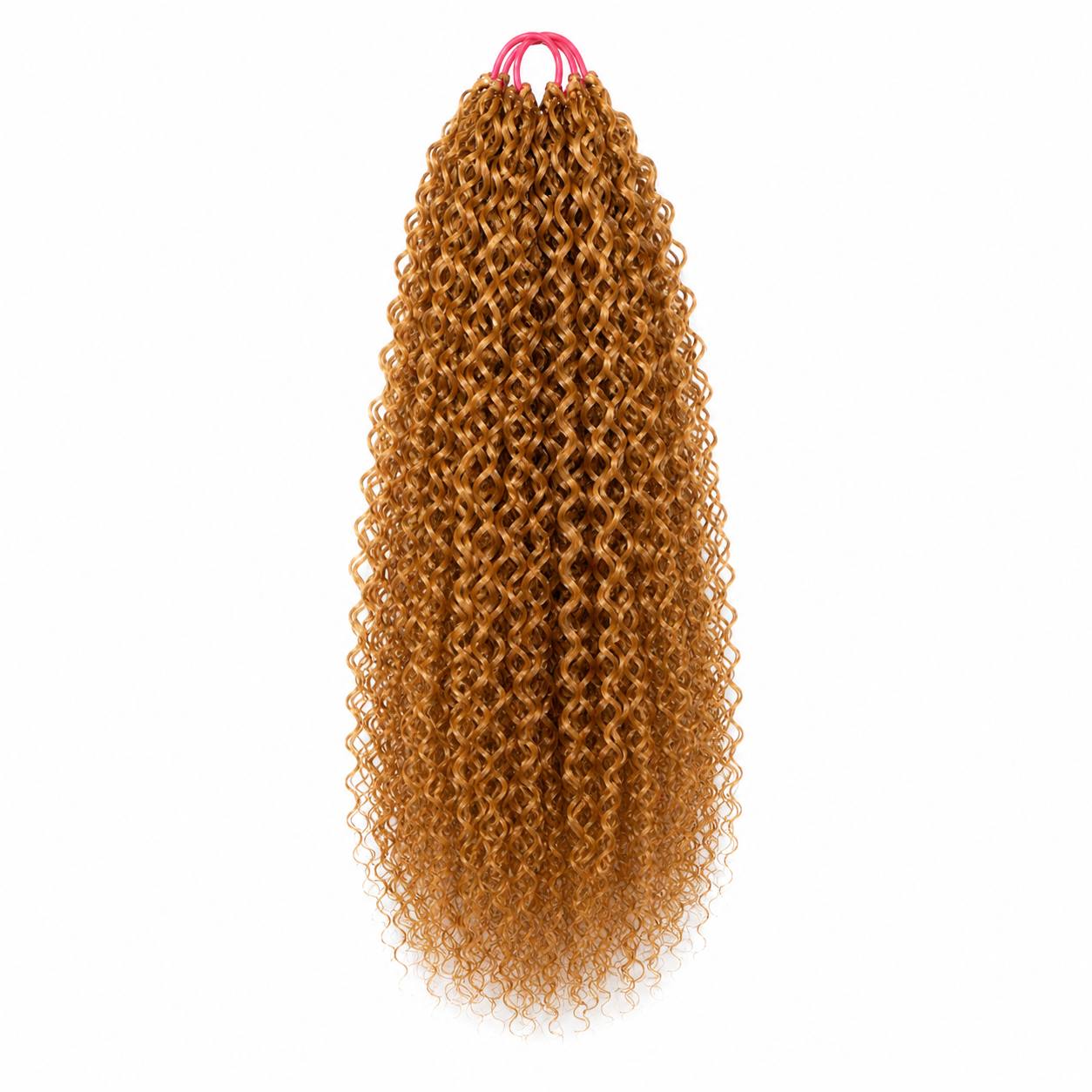 Colored crochet Human hair