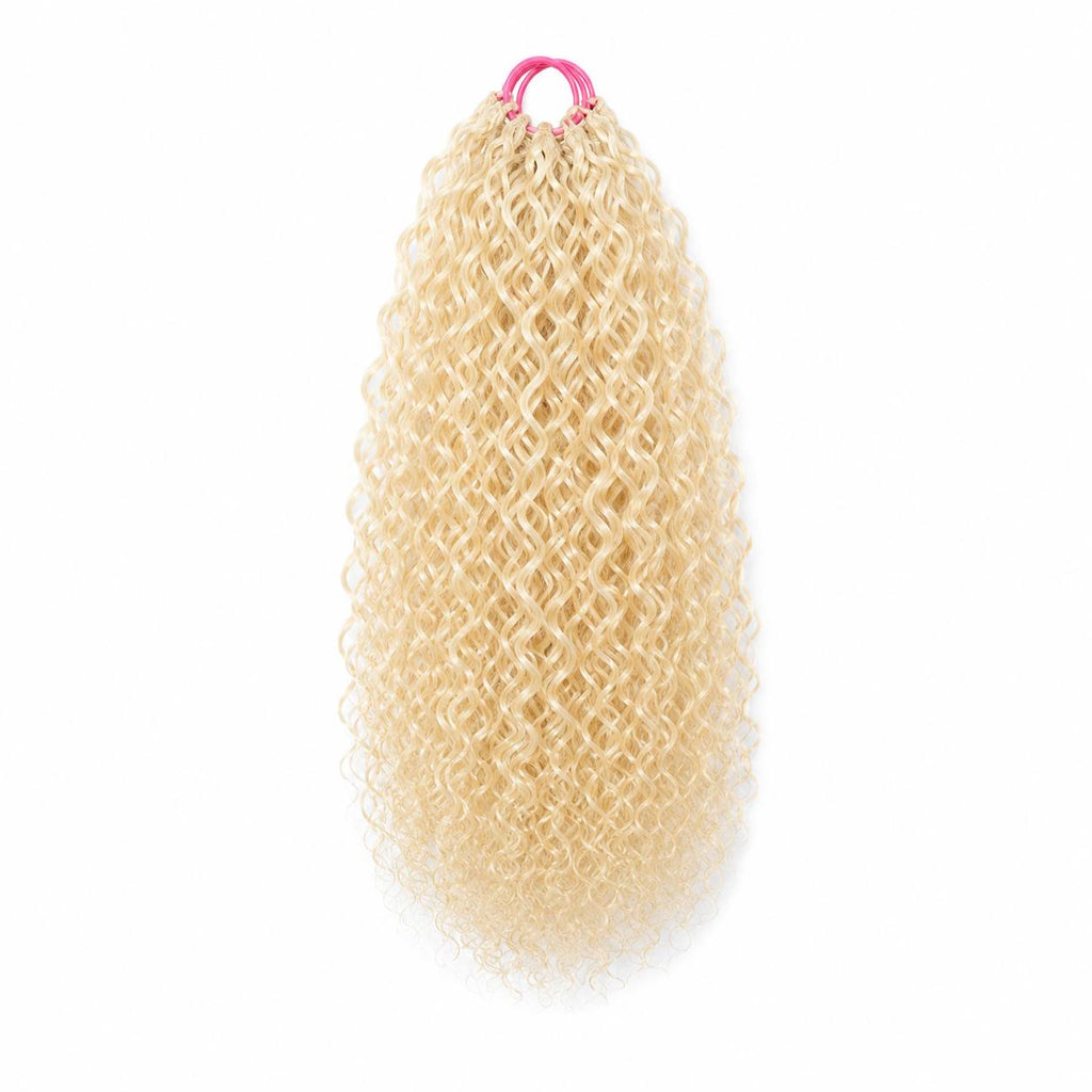 Colored crochet Human hair