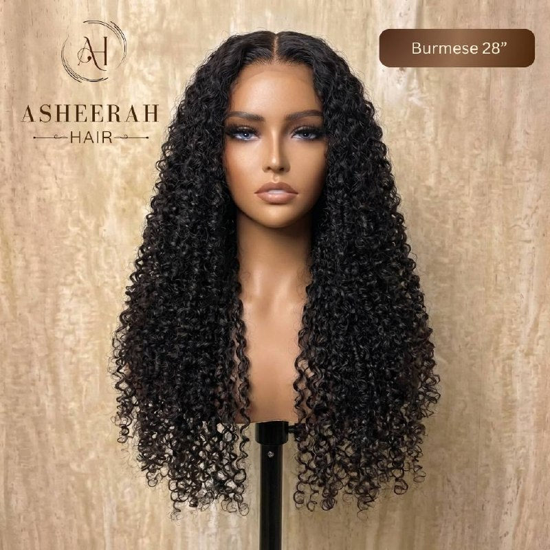 Burmese Curly Wig