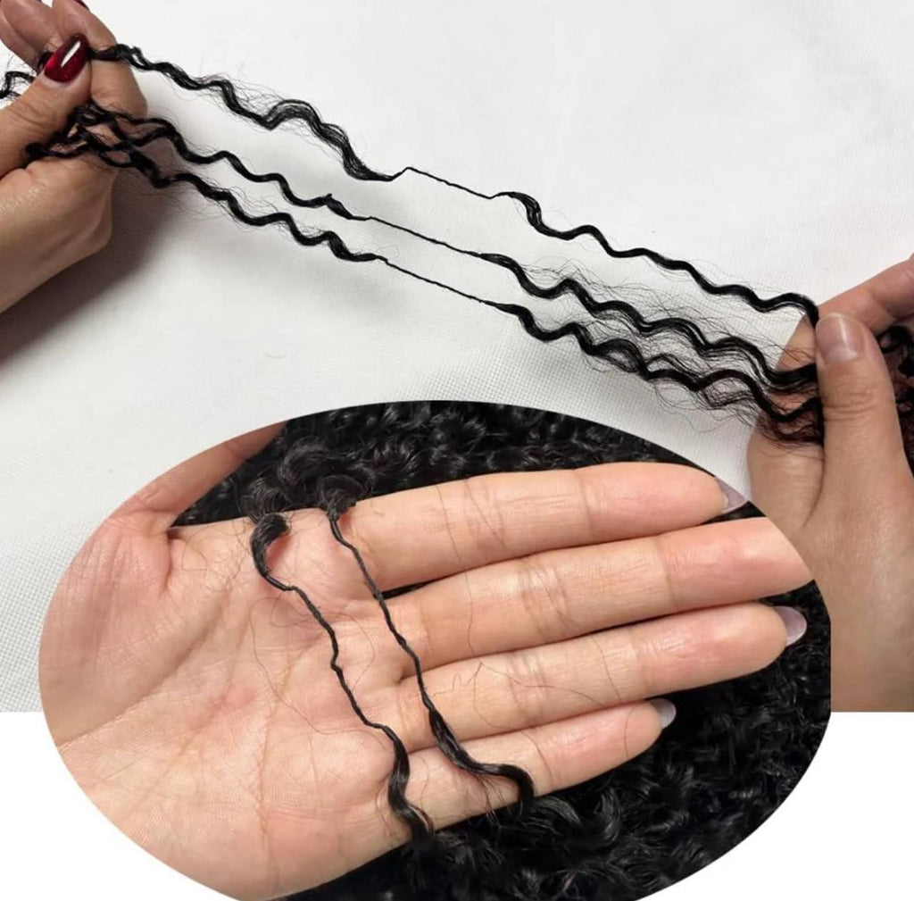 Pixie Curly Crochet human hair