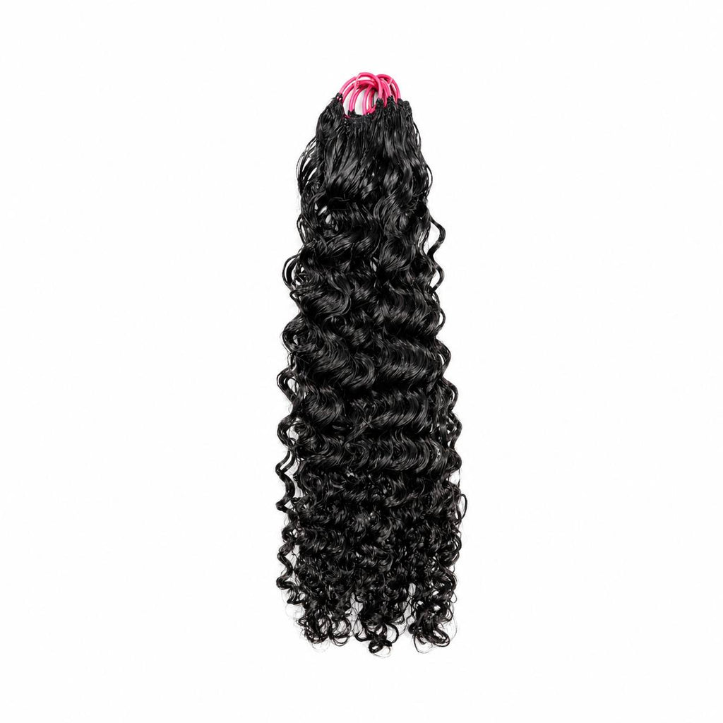 Burmese Curly Crochet Human hair