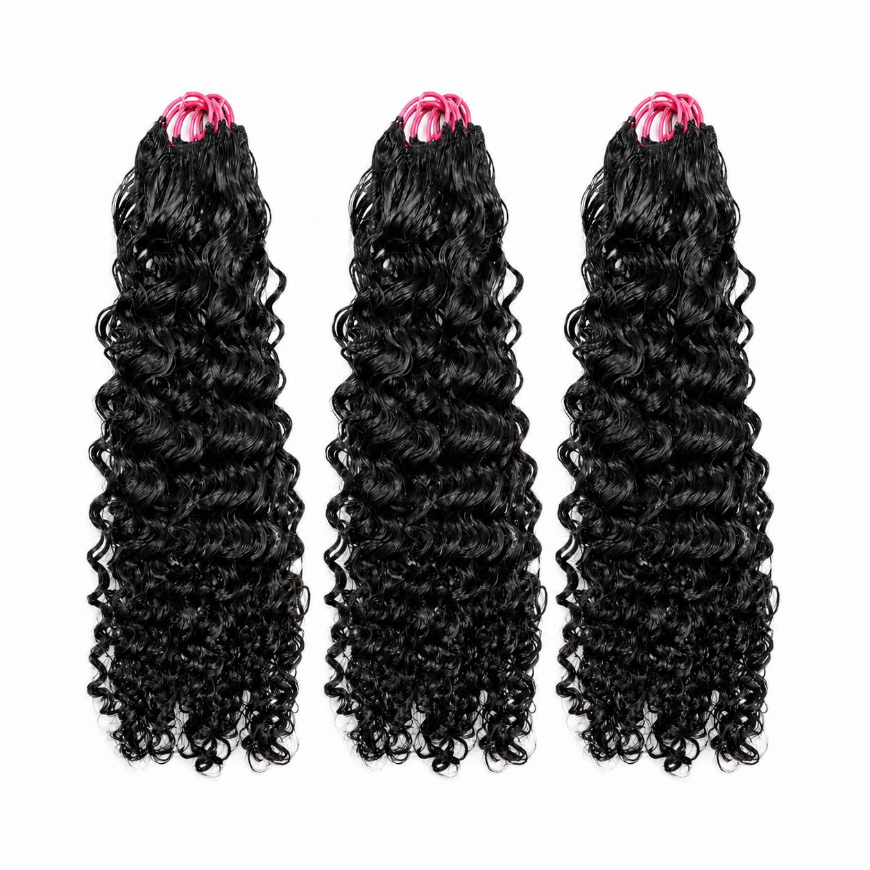 Burmese Curly Crochet Human hair
