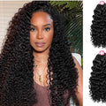 Water Curly Crochet Human hair