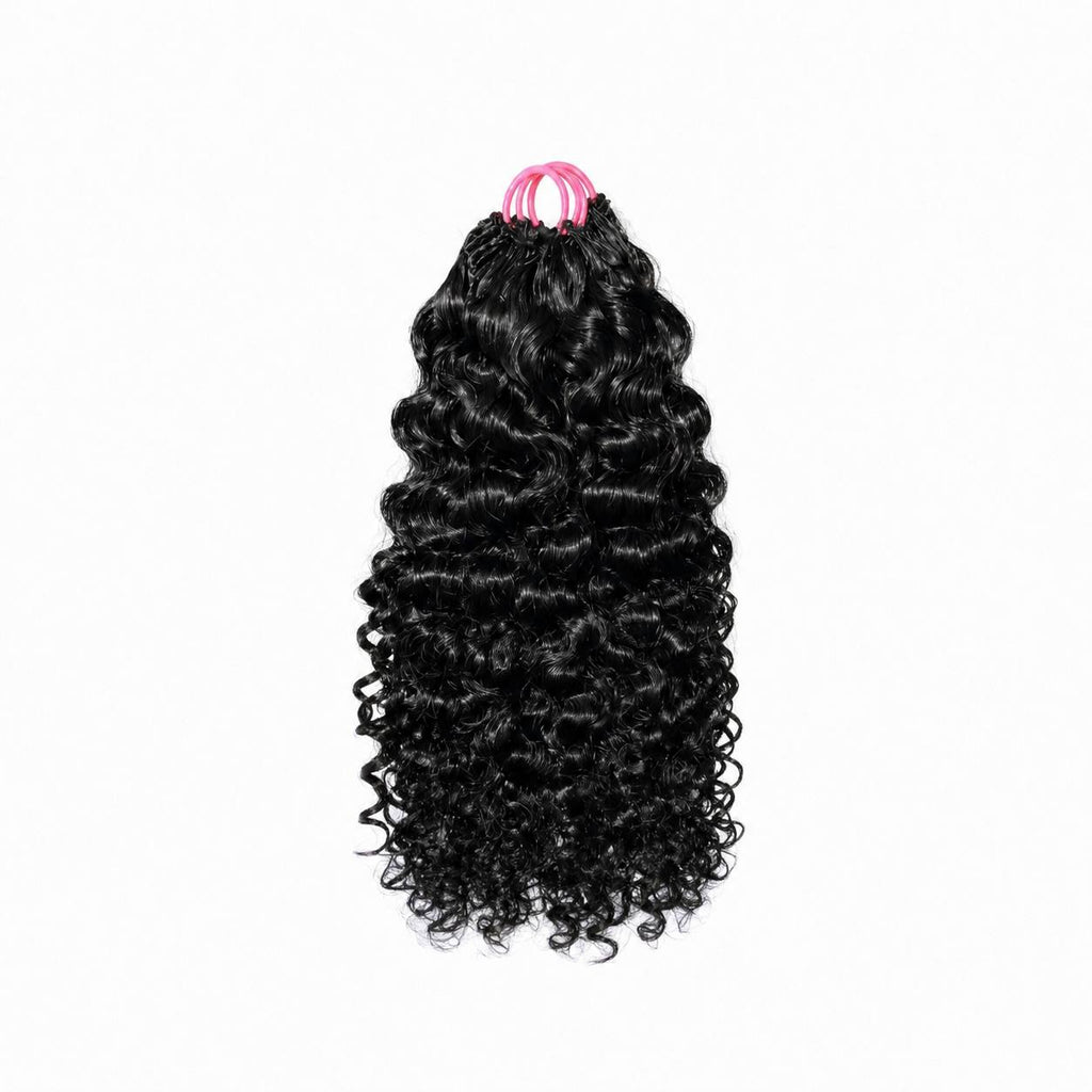 Water Curly Crochet Human hair