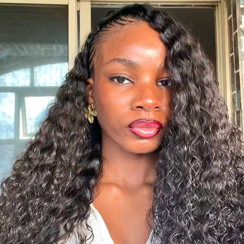 Water wave Crochet human hair