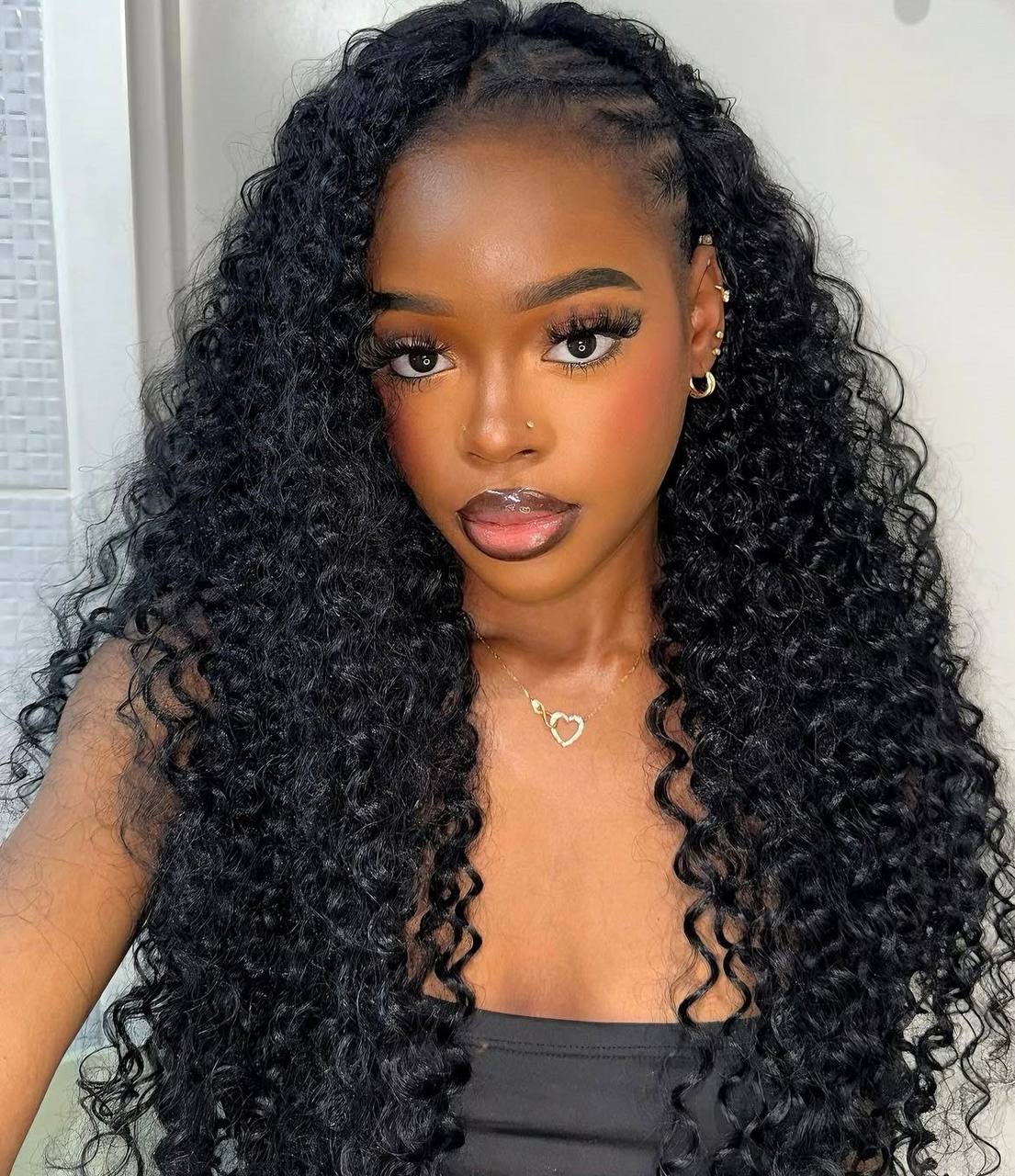 Water wave Crochet human hair