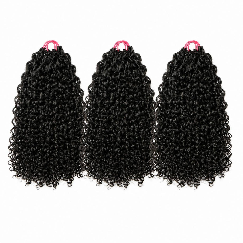 Pixie Curly Crochet human hair