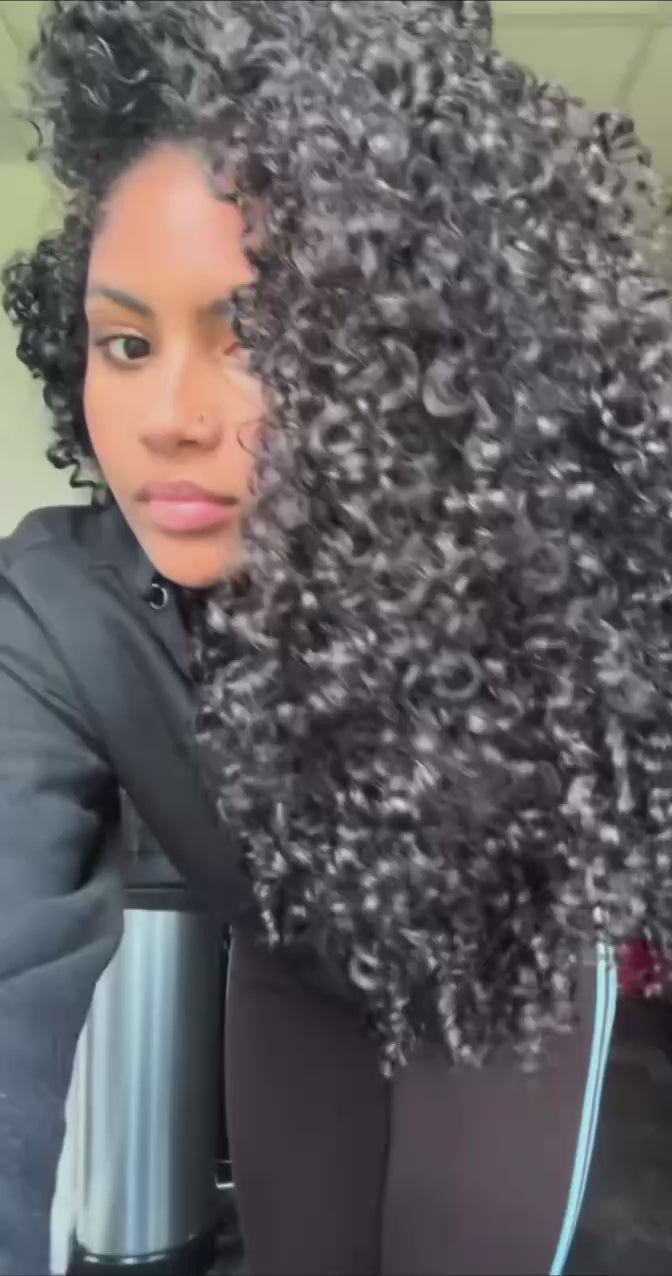 Pixie Curly Crochet human hair