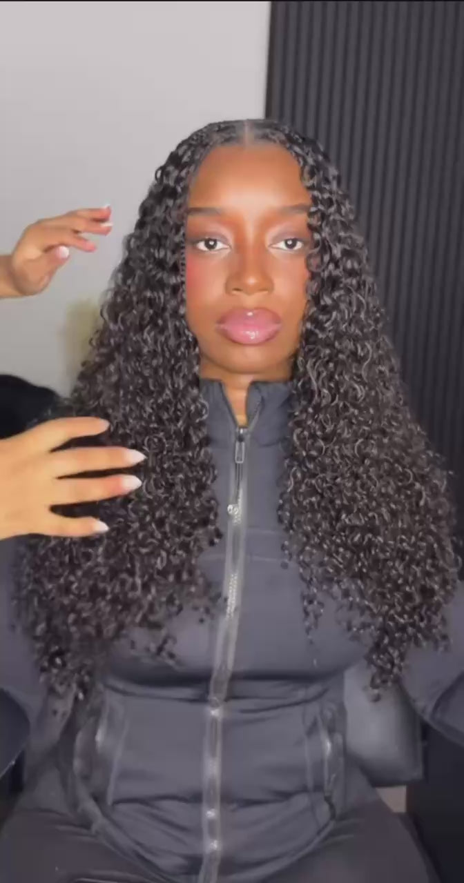 Burmese Curly Crochet Human hair