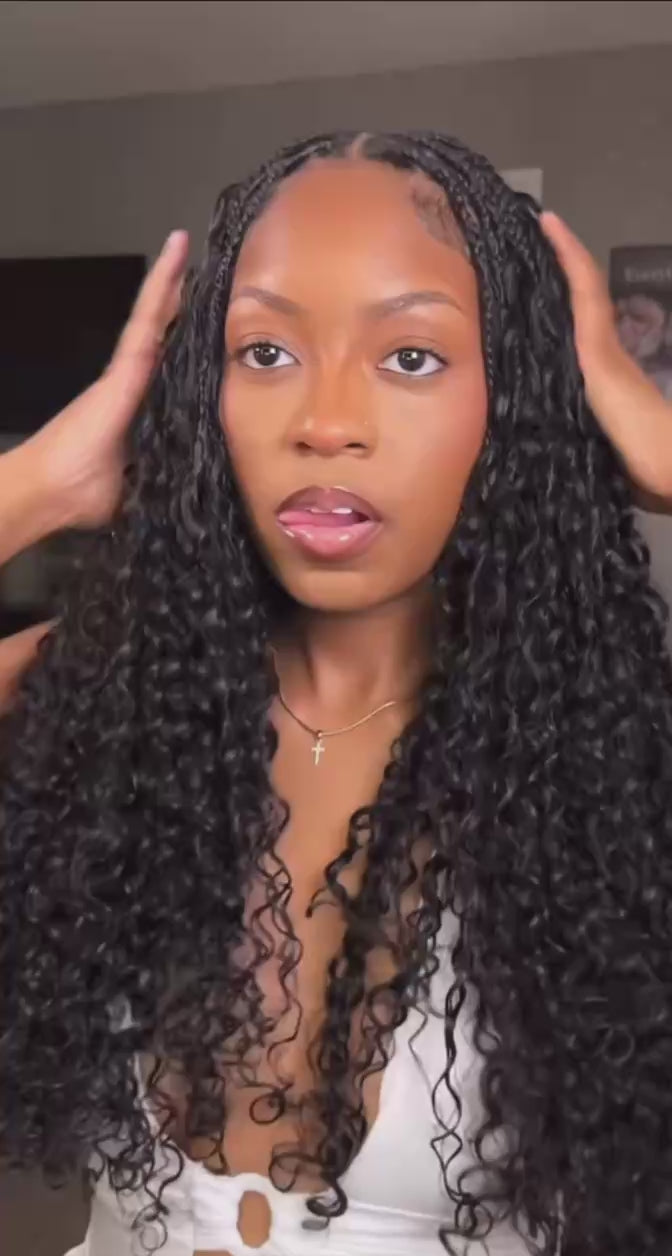 Pixie Curly Crochet human hair